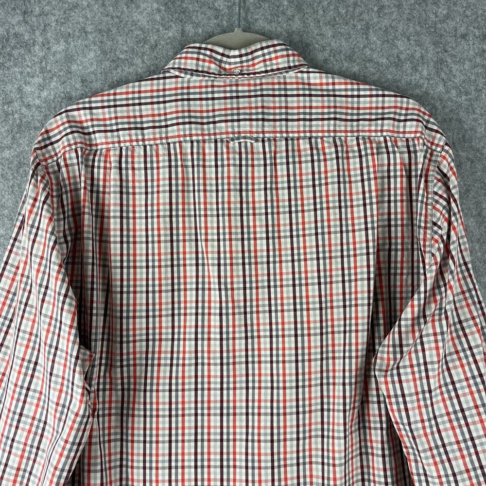 Rag Bone Tailored Workwear Shirt Mens Large Plaid Button Down Long Sleeve - Picture 12 of 16